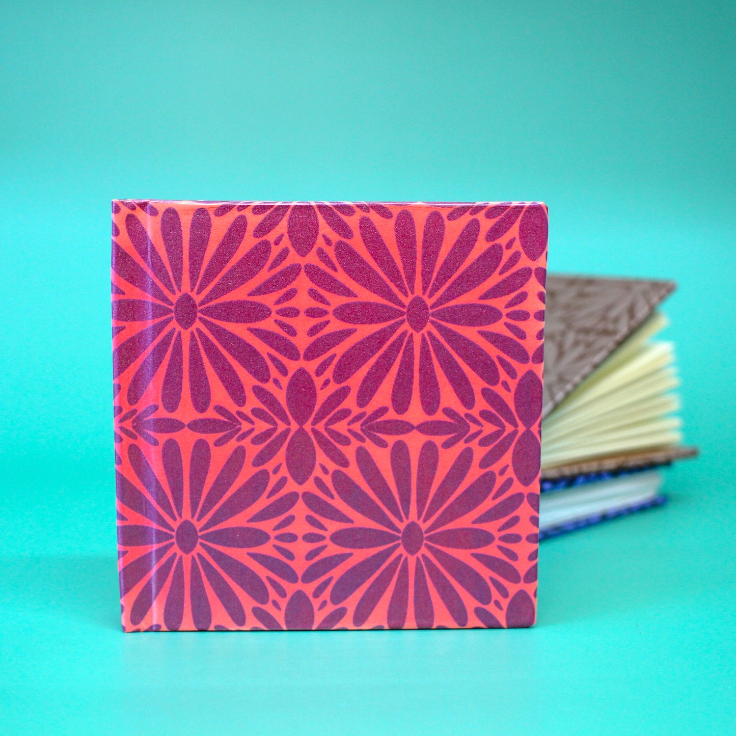 Pink Tierra y Flor Pocket Journal (4x4)