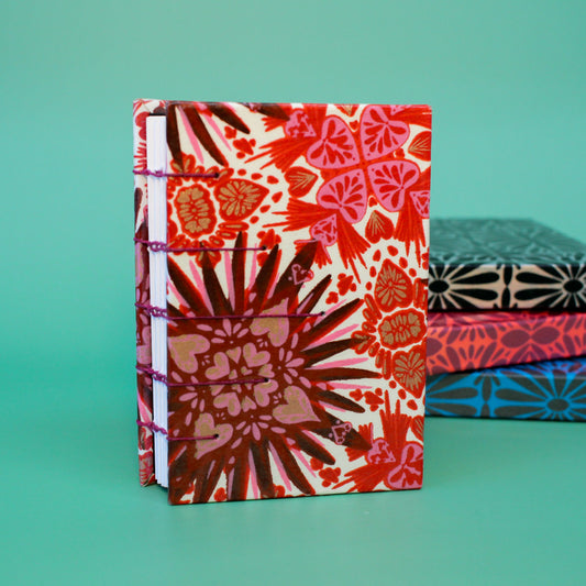 Heart Coptic Stitch Book
