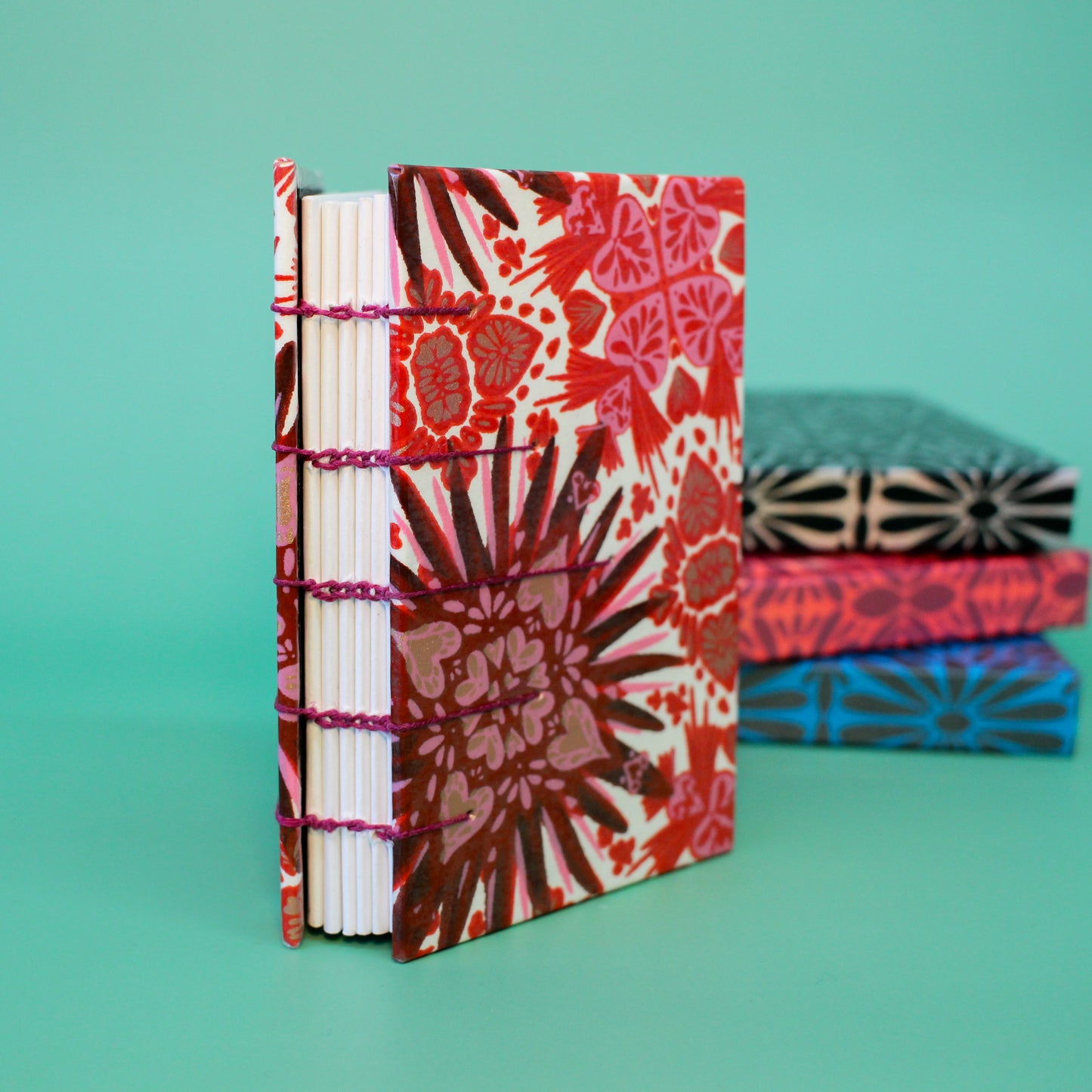 Heart Coptic Stitch Book
