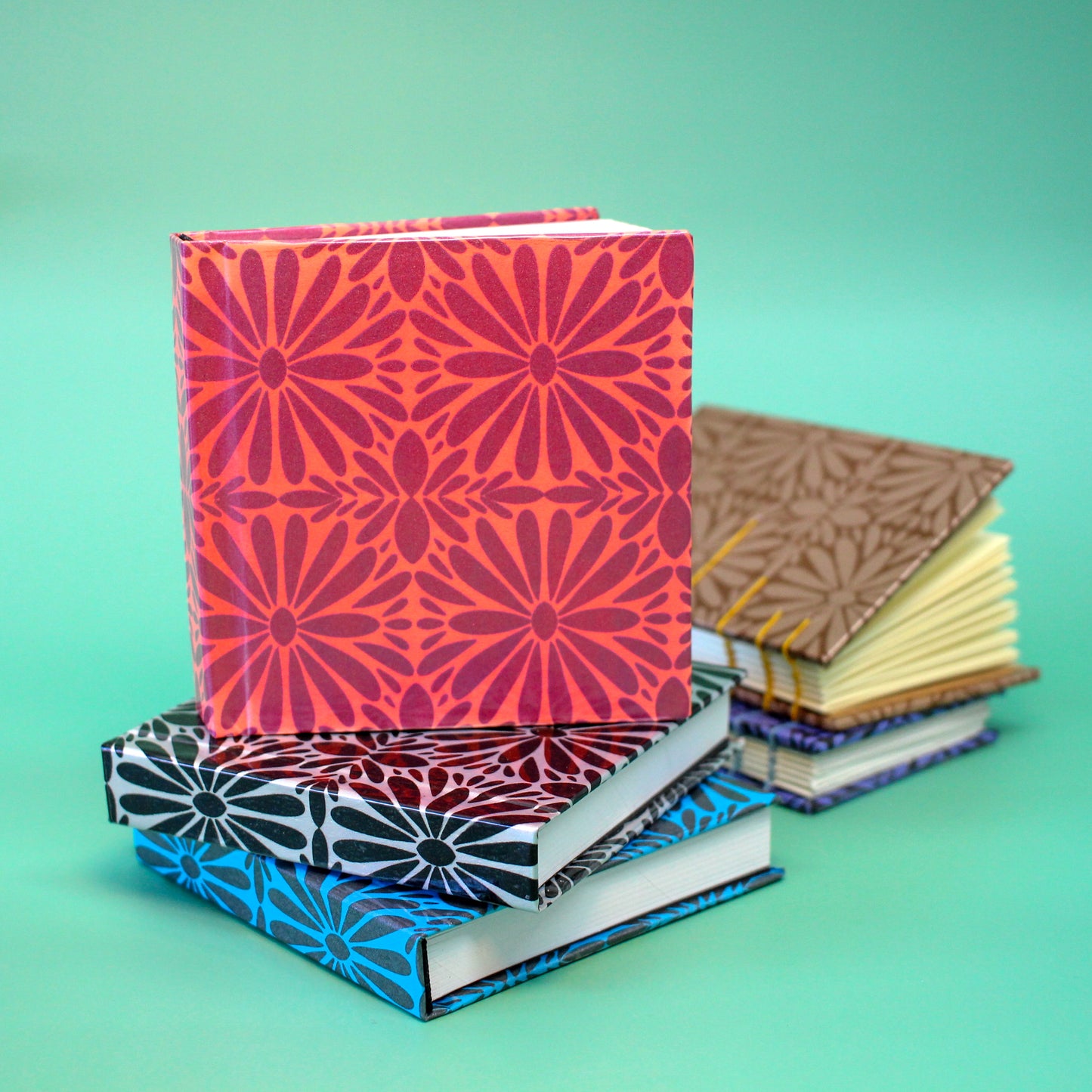 Pink Tierra y Flor Pocket Journal (4x4)