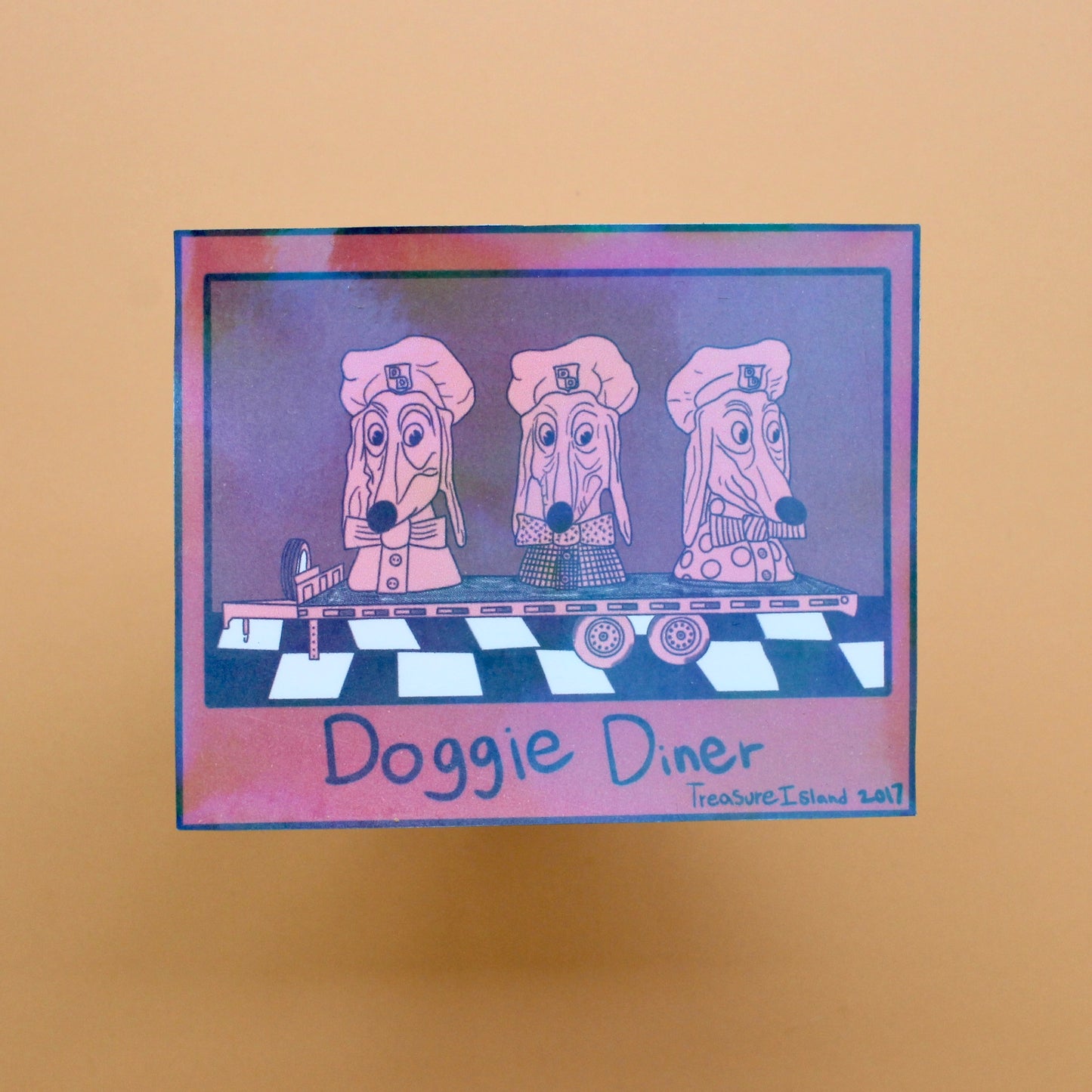 Doggie Diner Sticker