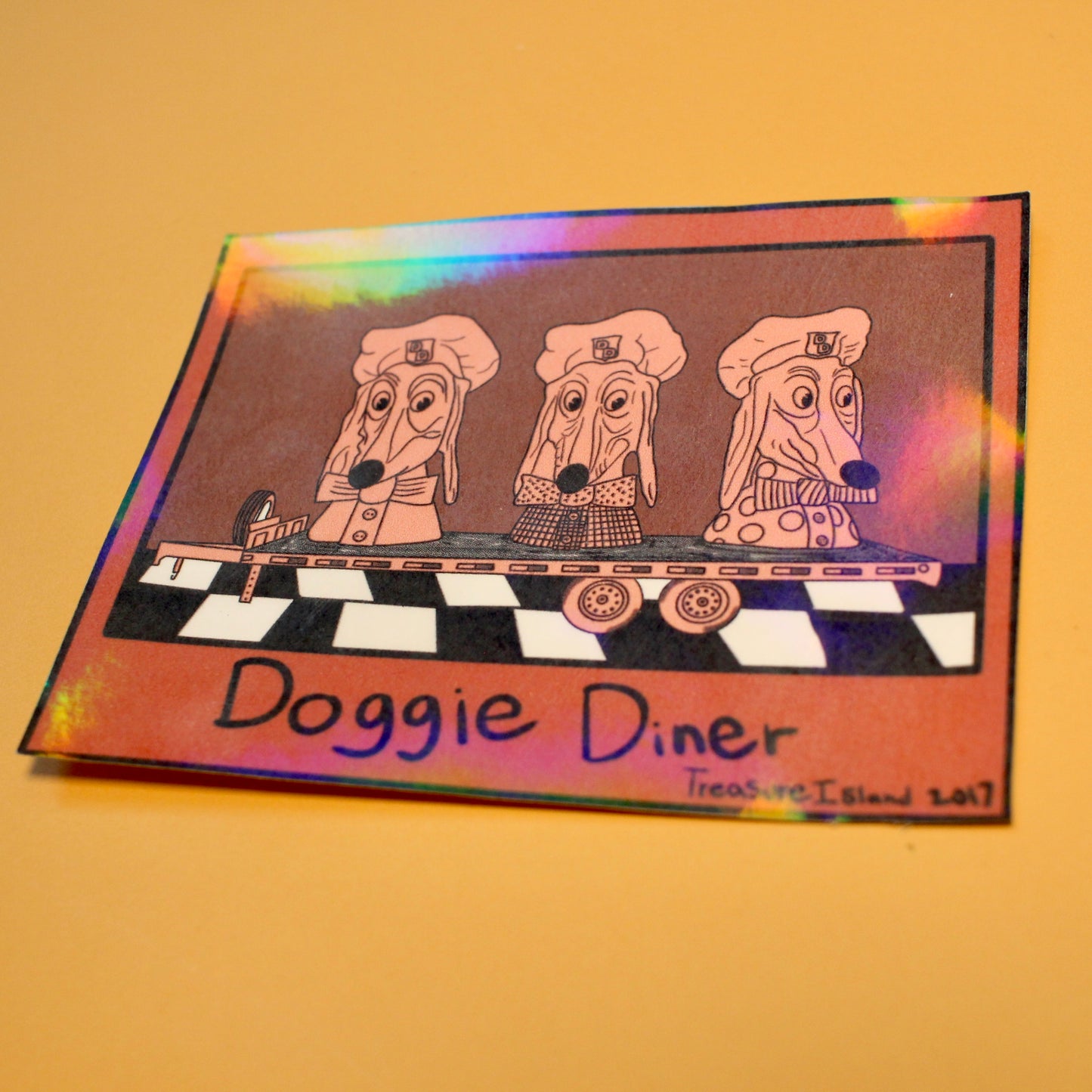 Doggie Diner Sticker